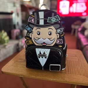 Loungefly Hasbro Monopoly Pennybags Mini Backpack